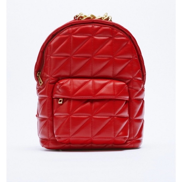 Zara Bags Zara Quilted Backpack Poshmark